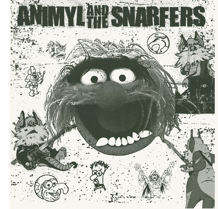 Animyl and the Snarfers Tee Shirt
