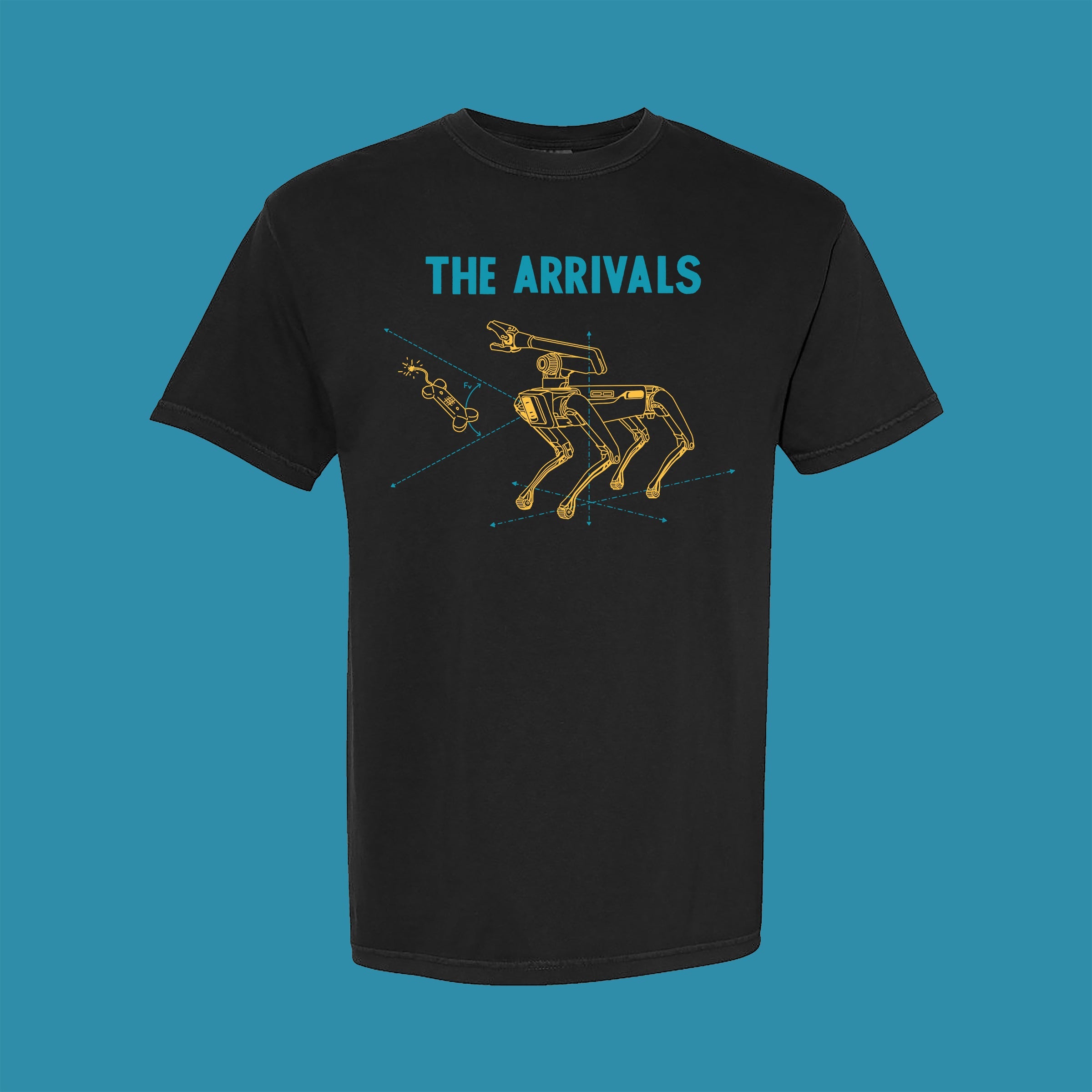 Arrivals, The  "Iron Puppy" Tee Shirt