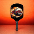Atlanta Braves - Flaming Tomahawk Pickleball Paddle
