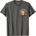 Authentic Garfield Chibi Kawaii Floral Too T-Shirt - Trendy Graphic Unisex