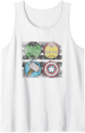 Marvel Kawaii Chibi Avengers Circle Hoodie - Aesthetic Graphic Unisex