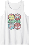 Marvel Kawaii Chibi Avengers Icons T-Shirt - Streetwear Style for Adults