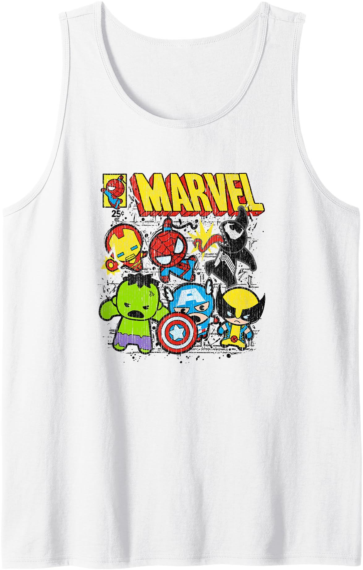 Marvel Kawaii Chibi Avengers Sweatshirt - Aesthetic Graphic for Adults
