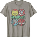 Exclusive Marvel Kawaii Chibi Avengers T-Shirt - Graphic Print Unisex