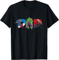 Original Marvel Avengers Team Dad T-Shirt - Fun Novelty Design Men Women