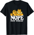 Authentic Garfield Nope Not Today Lazy Sweatshirt - Unique Graphic Unisex