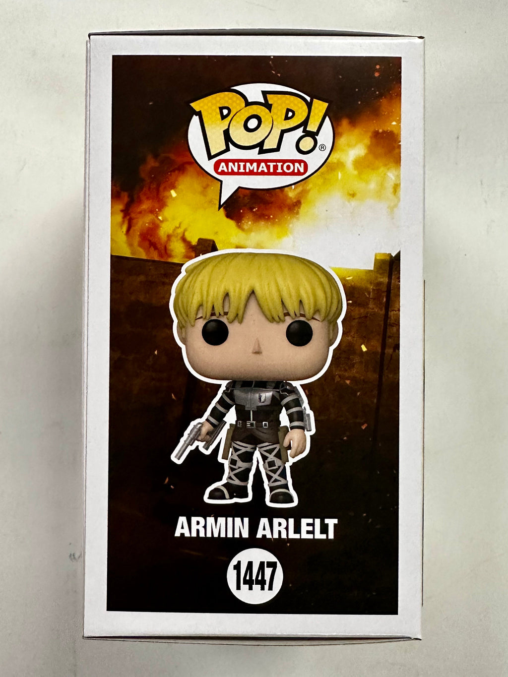 Funko Pop! Animation Armin Arlelt #1447 Attack On Titan AOT Final Season 2023