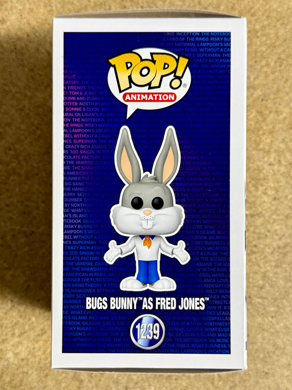 Funko Pop! Animation Bugs Bunny As Fred Jones #1239 Looney Tunes X Scooby Doo 2023