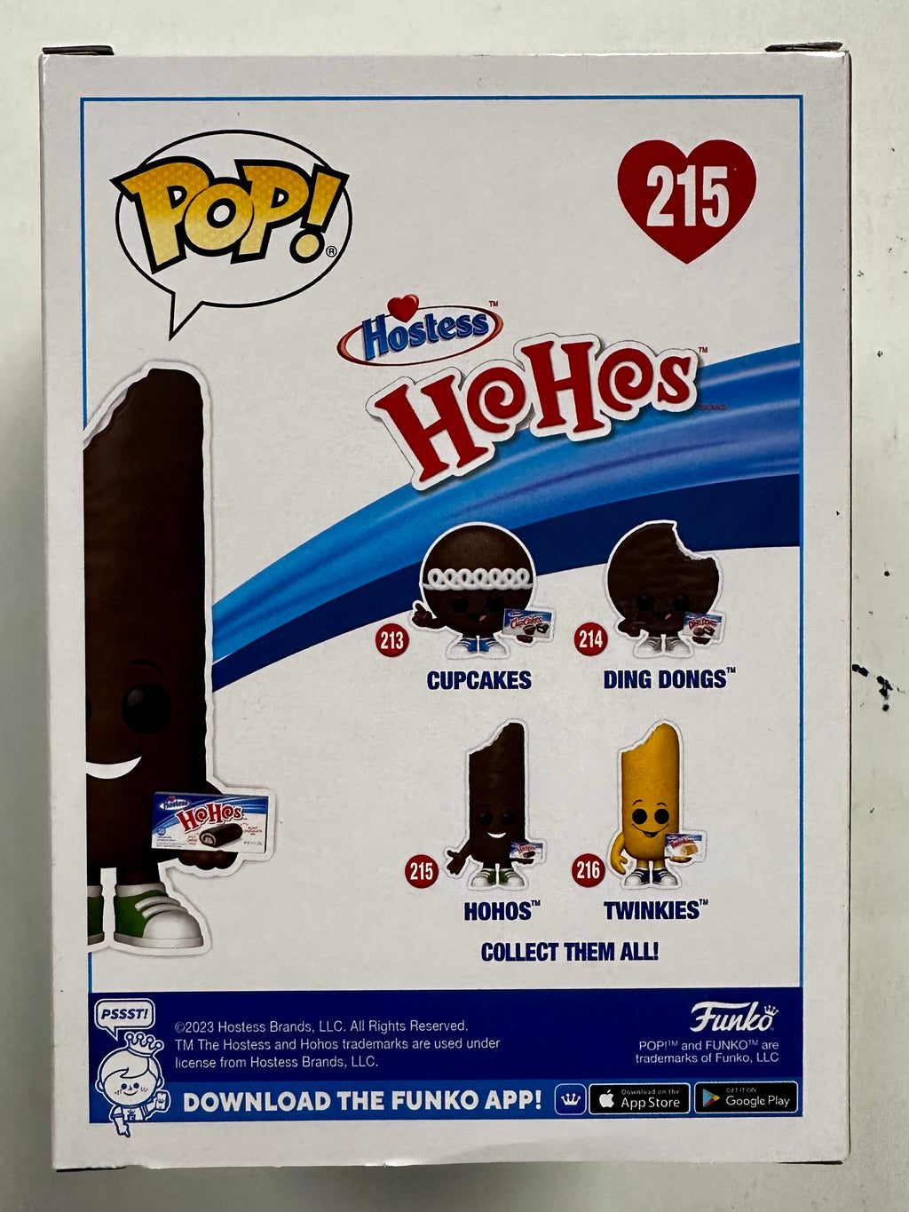 Funko Pop! Ad Icons Hohos Holding Box Of Hoho Cakes #215 Hostess 2023