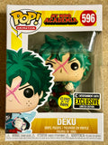 Funko Pop! Deku (Full Cowling) #596 My Hero Academia MHA 2019 EE Glow Exclusive