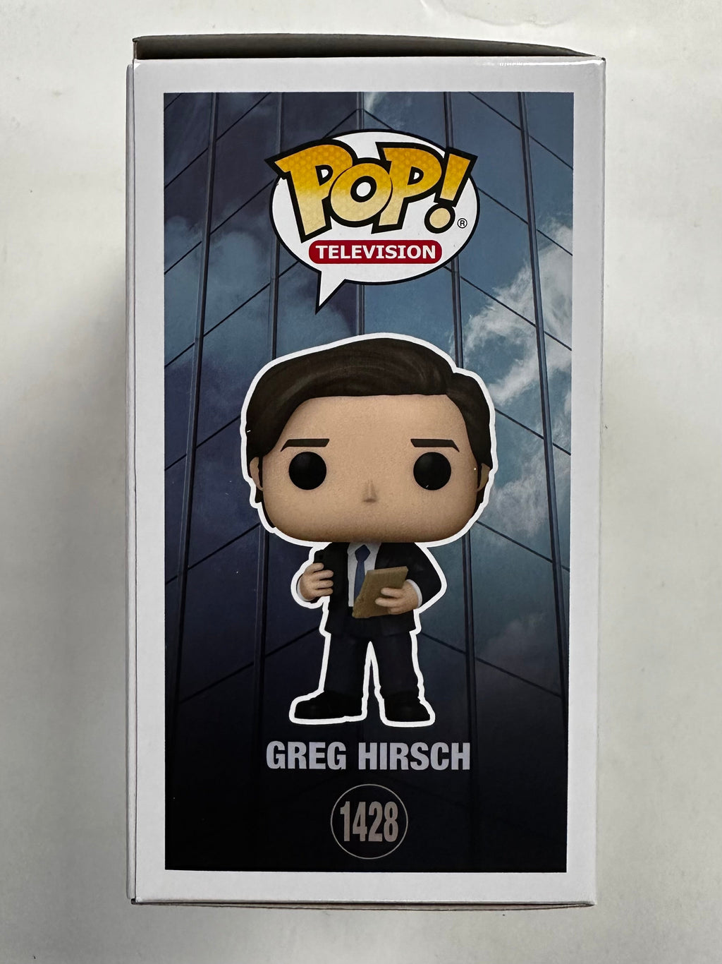 Funko Pop Television Greg Hirsch With Documents #1428 HBO Succession 2024