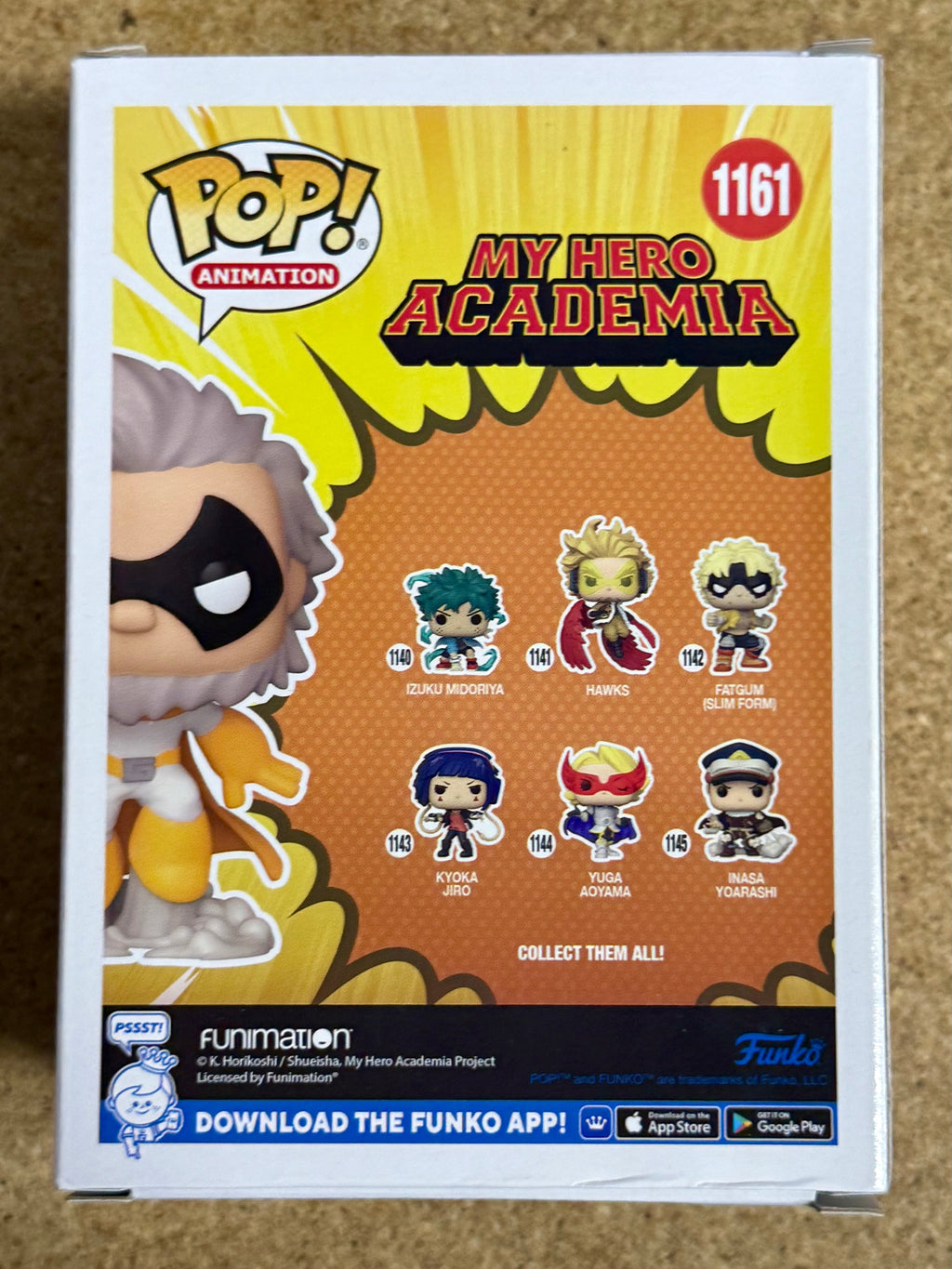 Funko Pop! Animation Gran Torino #1161 My Hero Academia SDCC 2022 Exclusive