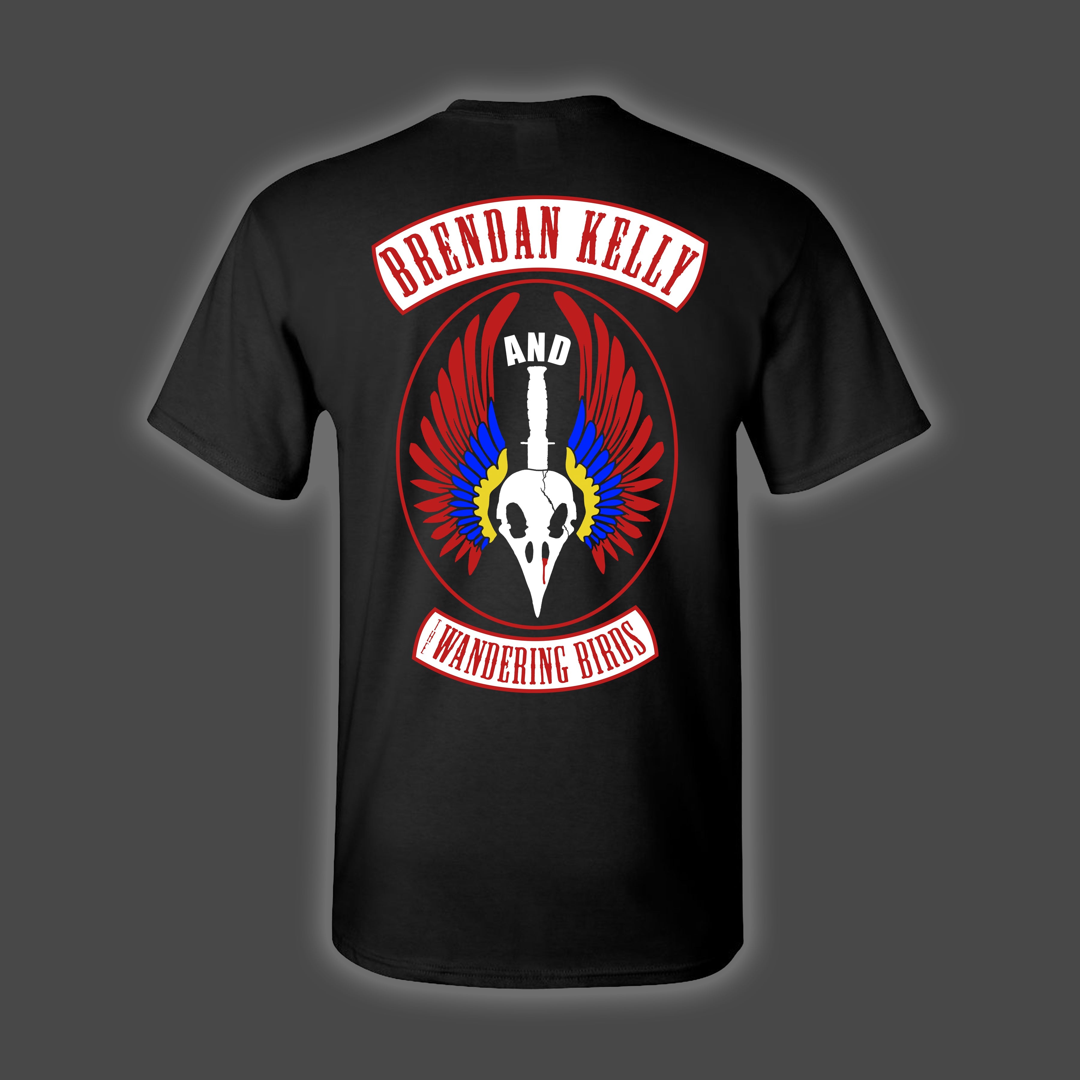 Brendan Kelly & The Wandering Birds "Warrior" Tee Shirt