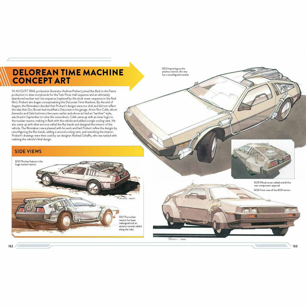'Back to the Future: DeLorean Time Machine: Doc Brown's Owner's Workshop Manual' — by Bob Gale and Joe Walser [2021]