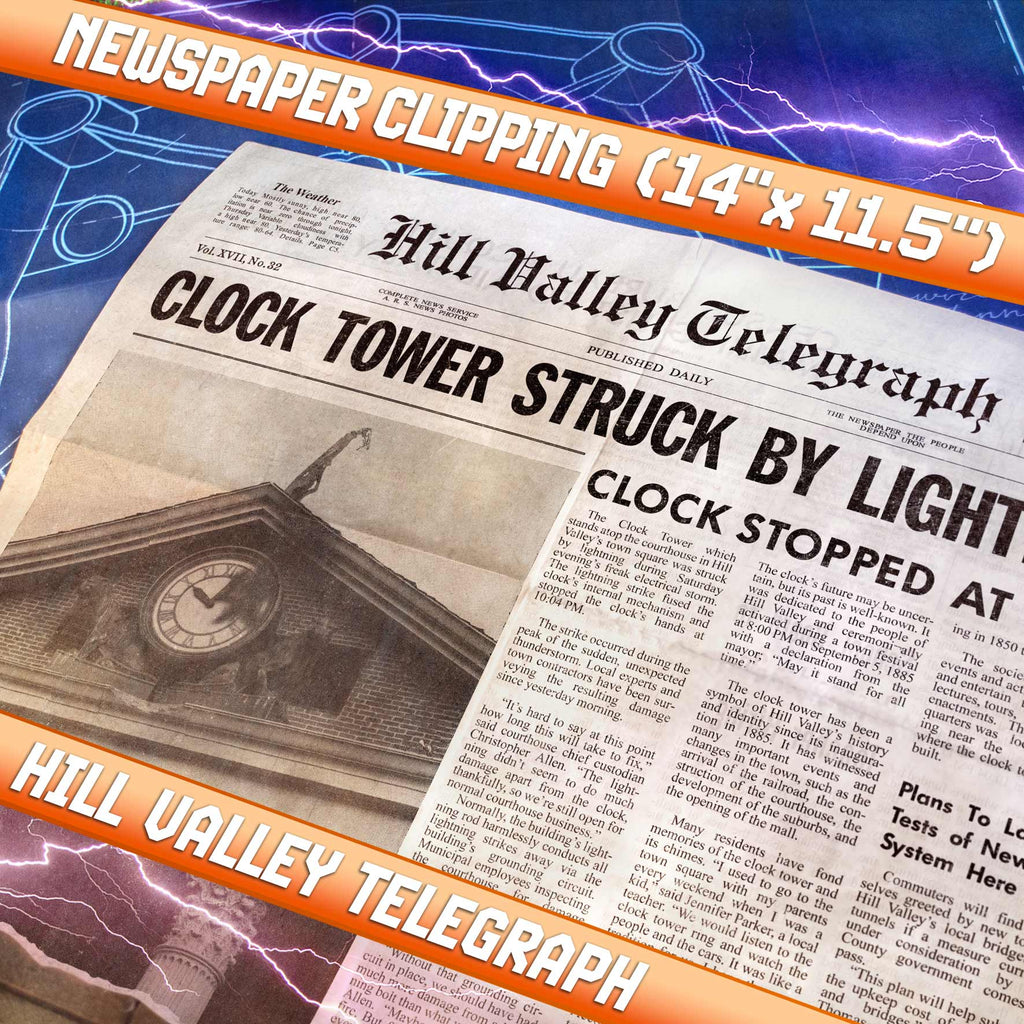 Back to the Future Time Travel Memories II Expansion Kit — "1.21 Gigawatts" Edition prop replicas (BacktotheFuture.com / DoctorCollector.com exclusive!)
