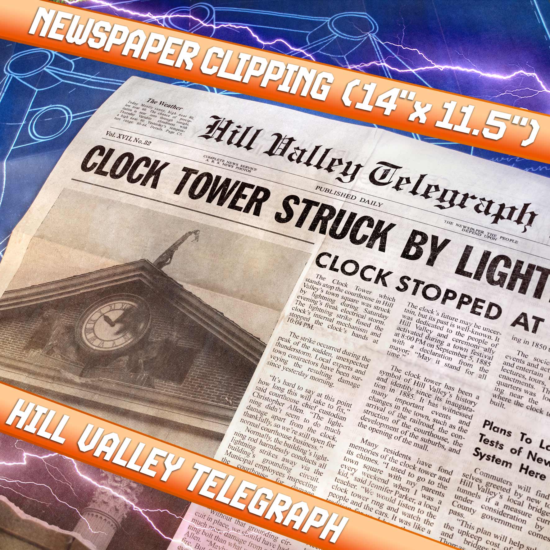 Back to the Future Time Travel Memories II Expansion Kit — "1.21 Gigawatts" Edition prop replicas (BacktotheFuture.com / DoctorCollector.com exclusive!)
