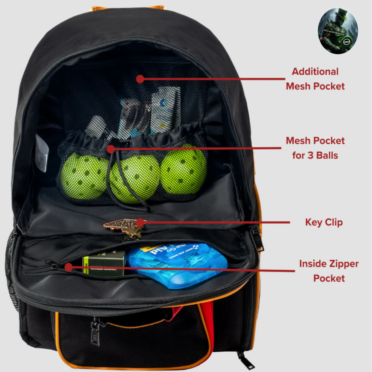 Spiderman/Venom - EPIC Pickleball Backpack and Cooler Bundle