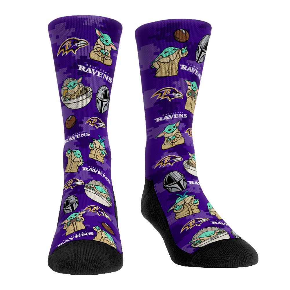 Baltimore Ravens - Star Wars - Grogu All-Over