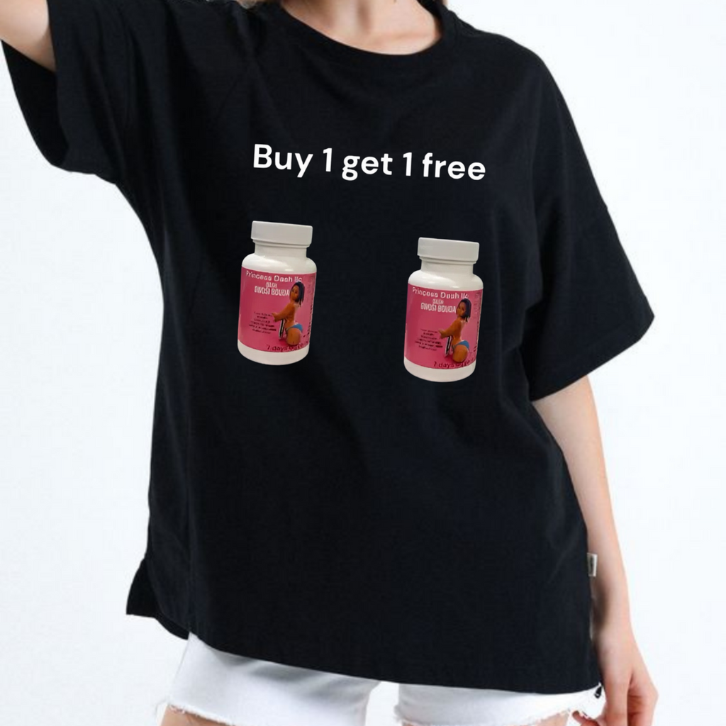 "Bel Bouda Anform" Women's T-Shirt – BOGO Free Black Tee, Empowering Graphic Design, Unique & Stylish Top