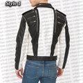 Michael Jackson Pepsi Zipper Leather Jacket