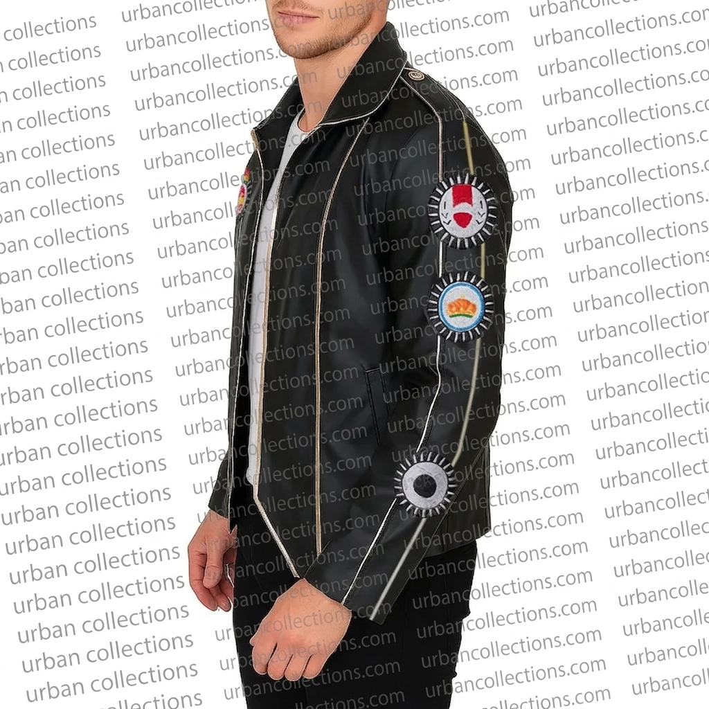 Elizabeth Taylor Michael Jackson Tribute Leather Jacket