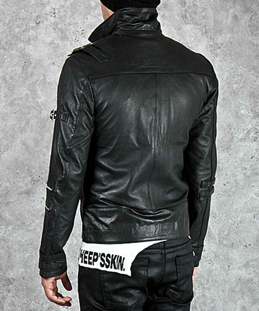 Bad Michael Jackson Black Leather Jacket