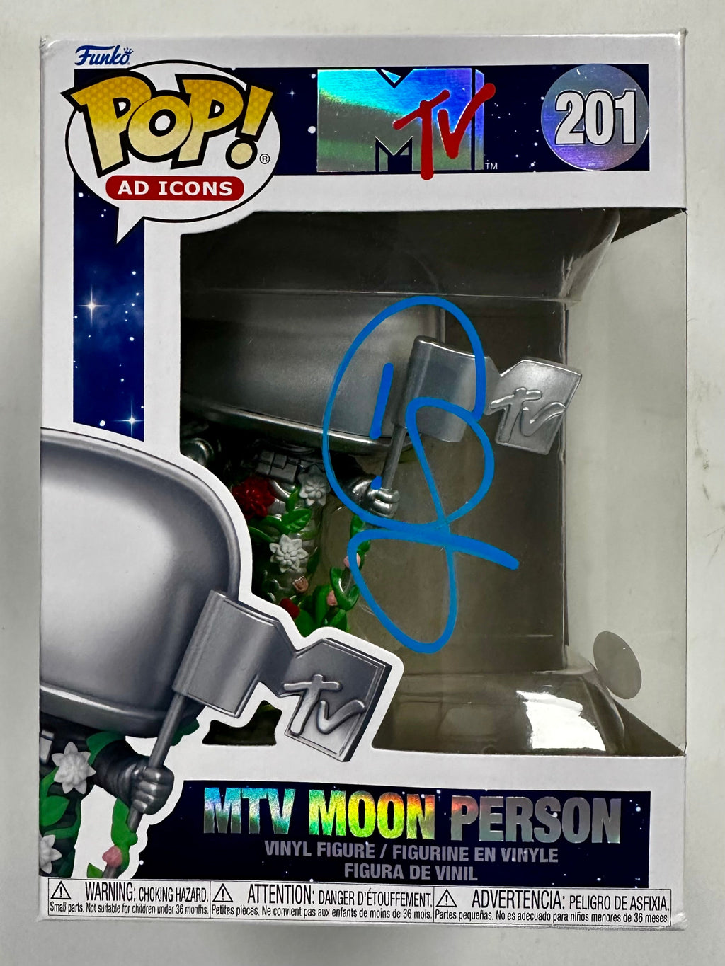 Corey Glover Signed Living Colour MTV Music Funko Pop! #201 With JSA COA