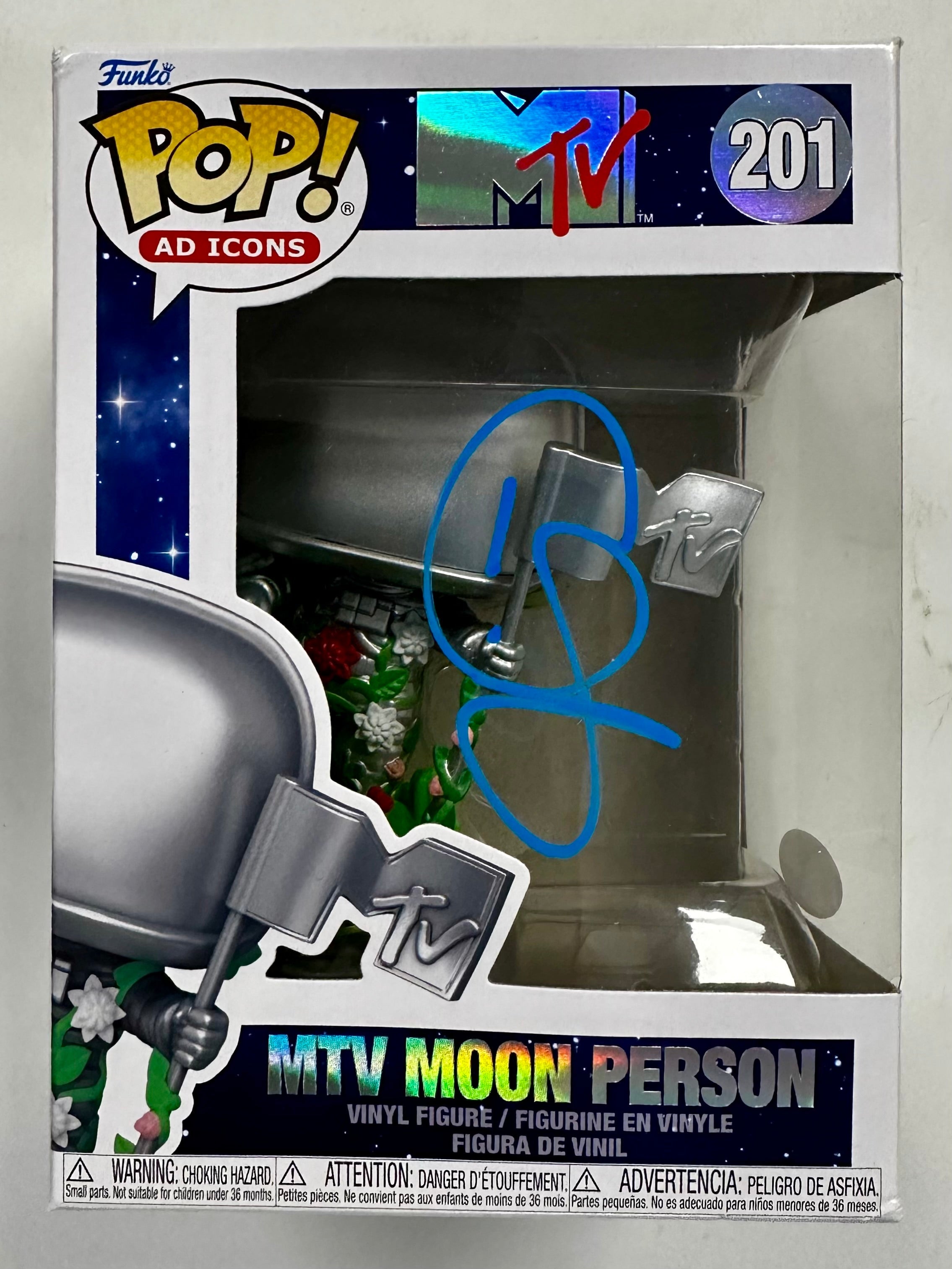 Corey Glover Signed Living Colour MTV Music Funko Pop! #201 With JSA COA