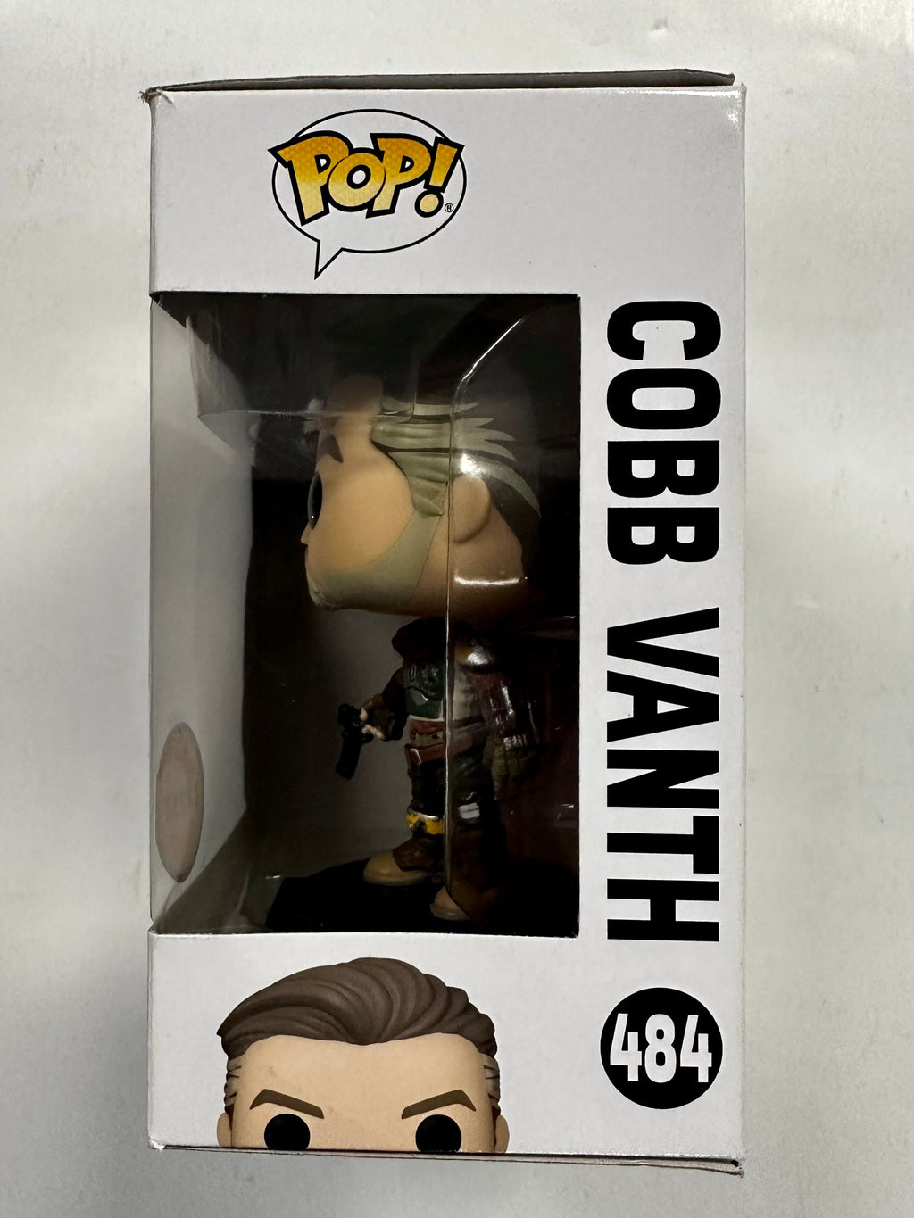 Funko Pop! Star Wars Cobb Vanth Unmasked Chase #484 The Mandalorian 2021 (Box Dmg)