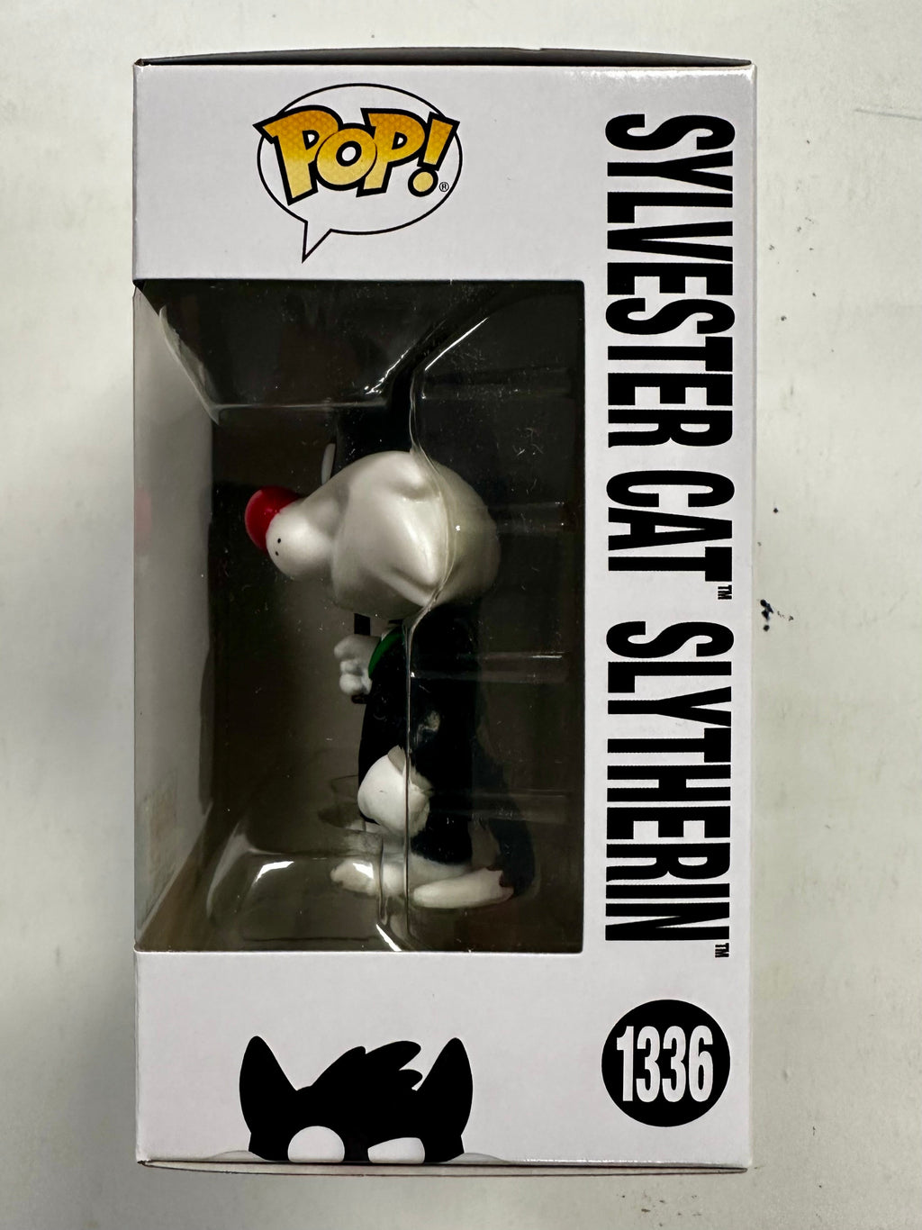 Funko Pop! Animation Slytherin Sylvester Cat #1336 Looney Tunes X Harry Potter NYCC 2023 Fall Con Exclusive