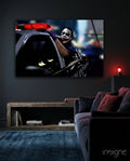 Joker Glass Wall Art