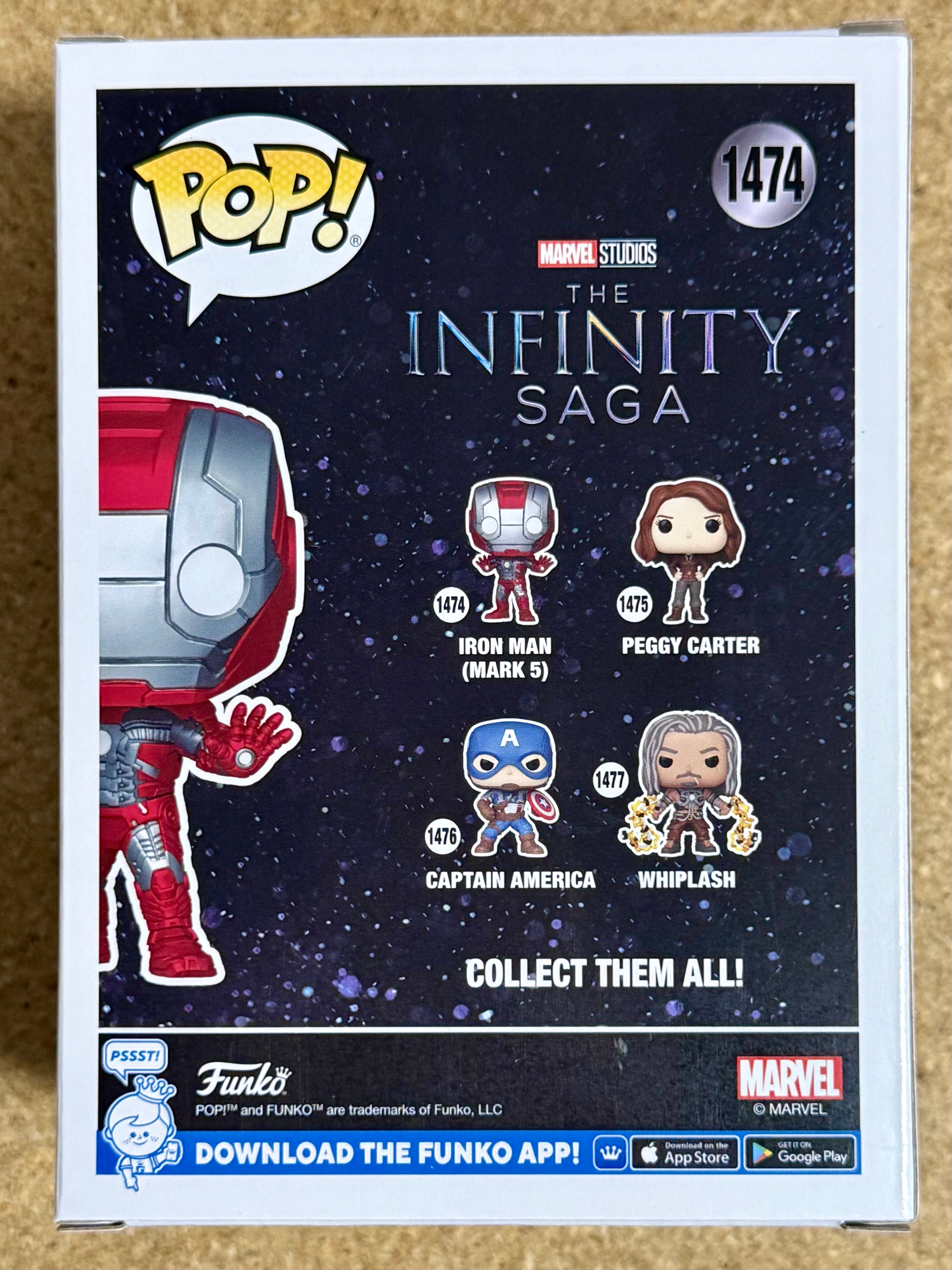 Funko Pop! Marvel Iron Man (Mark 5) #1474 Marvel MCU Infinity Saga 2024
