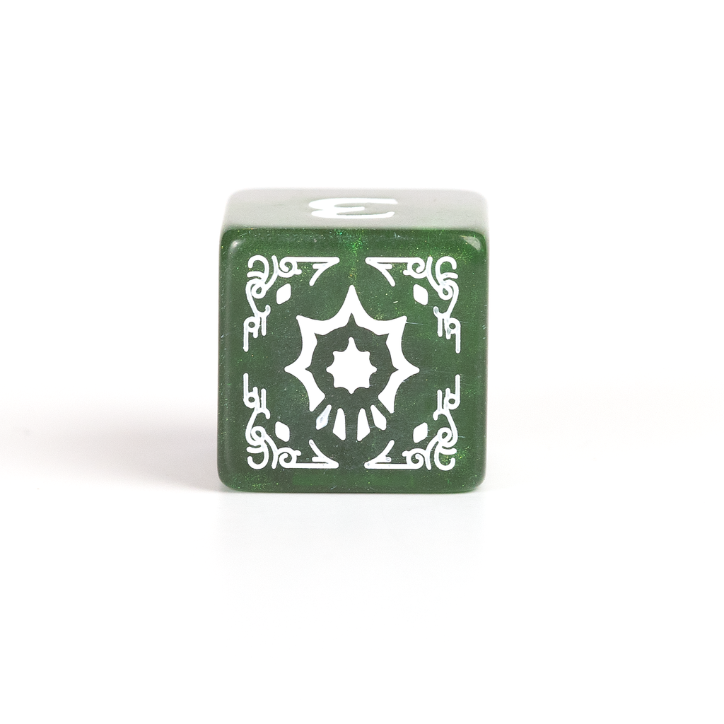 D&D Adventure Dice Set - Cleric Edition | Green 15pc Collection