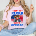 Cold Like ICE Graphic Tee – Political Satire Shirt, Free Speech Design for Men & Women
