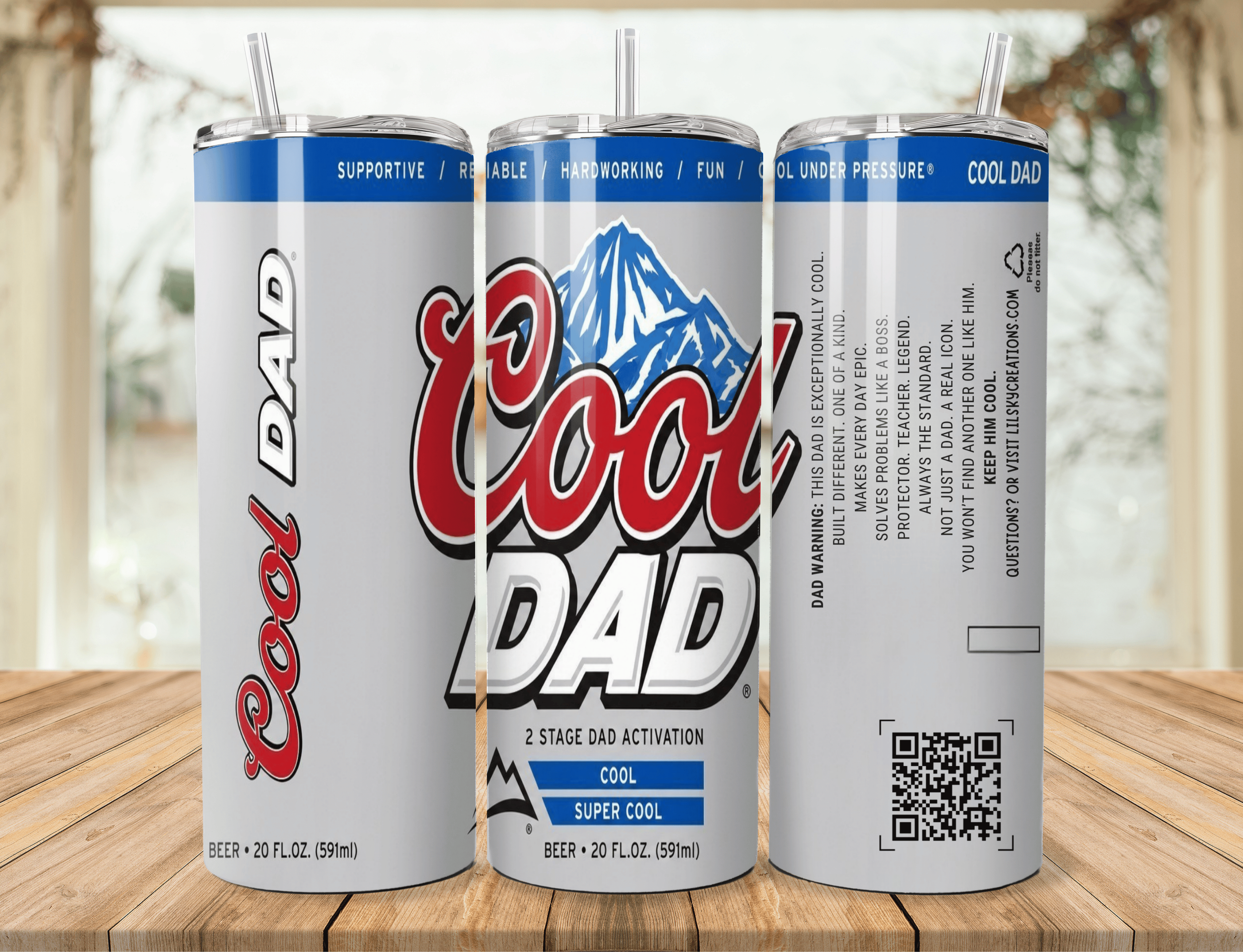Cool Dad Tumbler – The Ultimate Gift for Legendary Dads