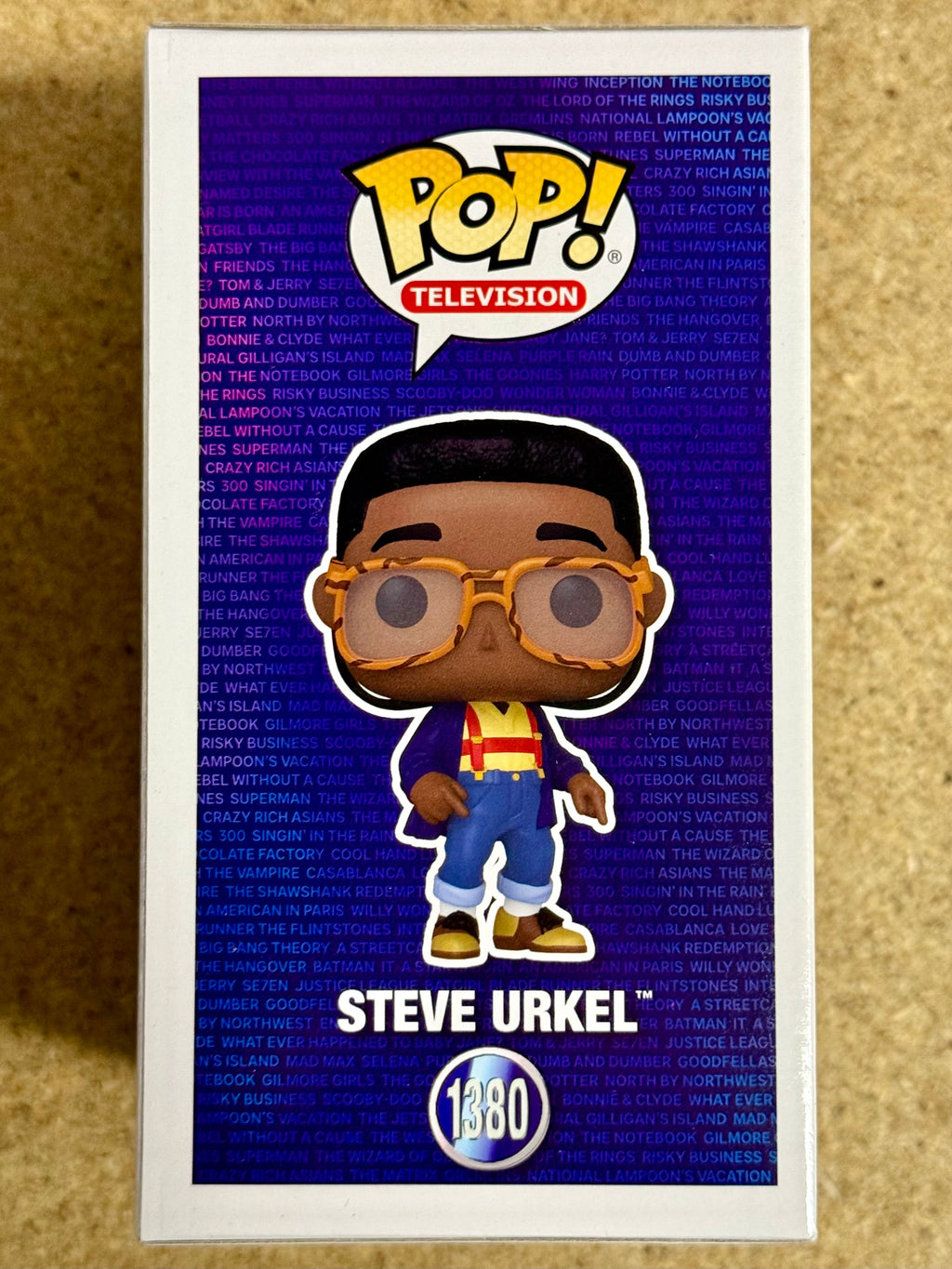 Funko Pop! Television Steve Urkel #1380 Family Matters 2023 Warner Bros 100