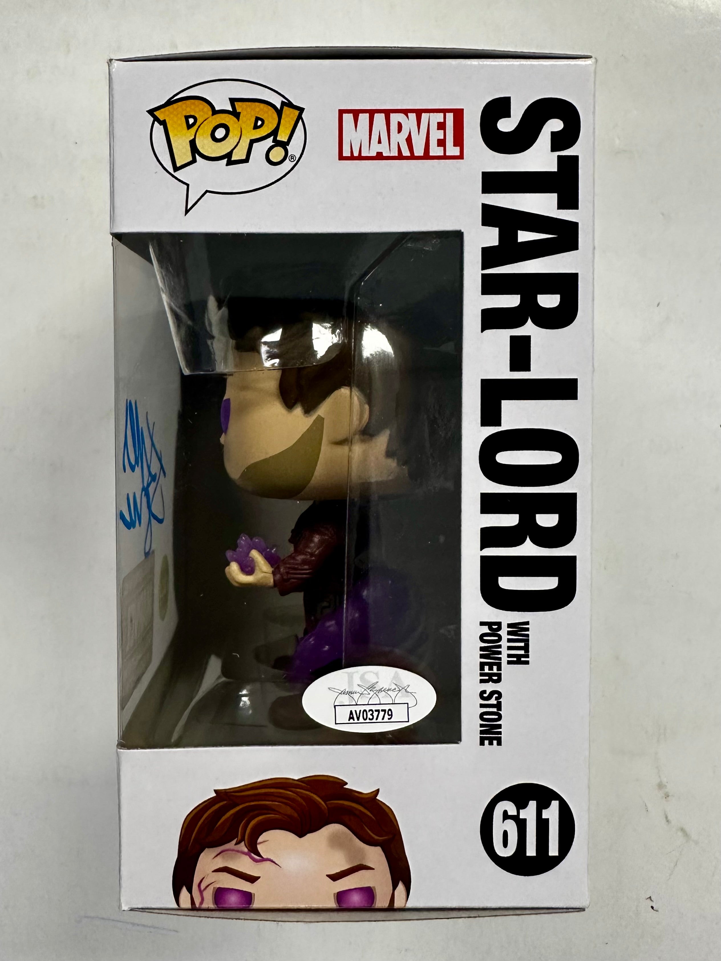 Director James Gunn Signed Funko Pop! Marvel #611 Star-Lord Guardians Of The Galaxy GOTG 2023 With JSA COA