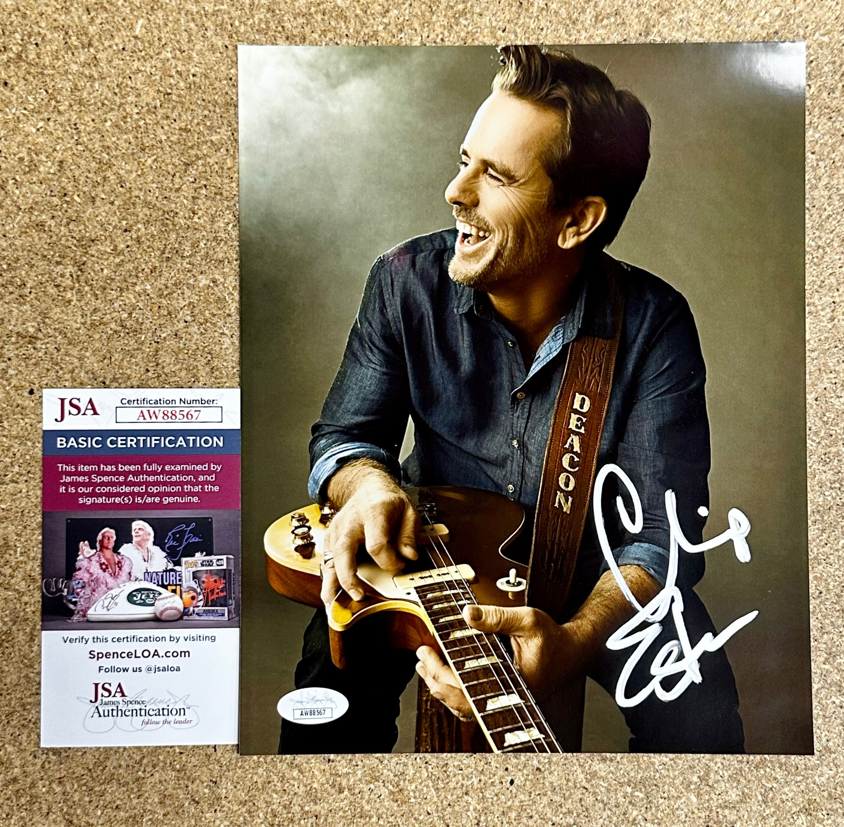Charles “Chip” Esten Signed Deacon Claybourne Nashville 8x10 Photo With JSA COA