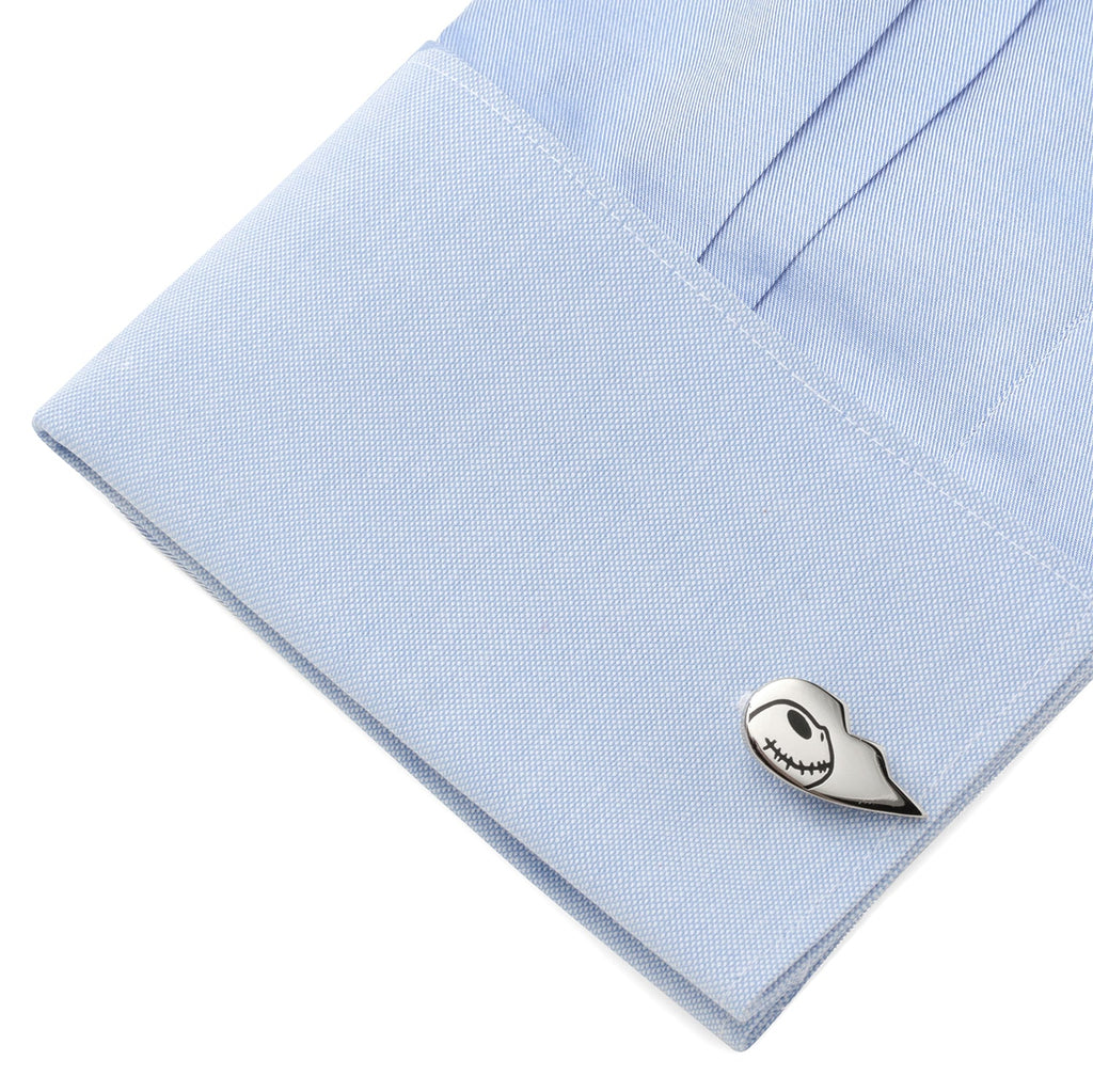 Disney The Nightmare Before Christmas Jack & Sally 'Simply Meant to Be' Cufflinks