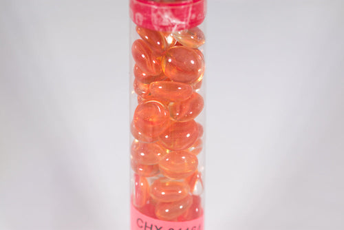 40+ Red Catseye Glass Gaming Stones Counters
