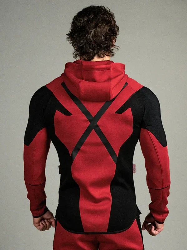 Deadpool Hoodie 🖤🩸 Recreated Edition