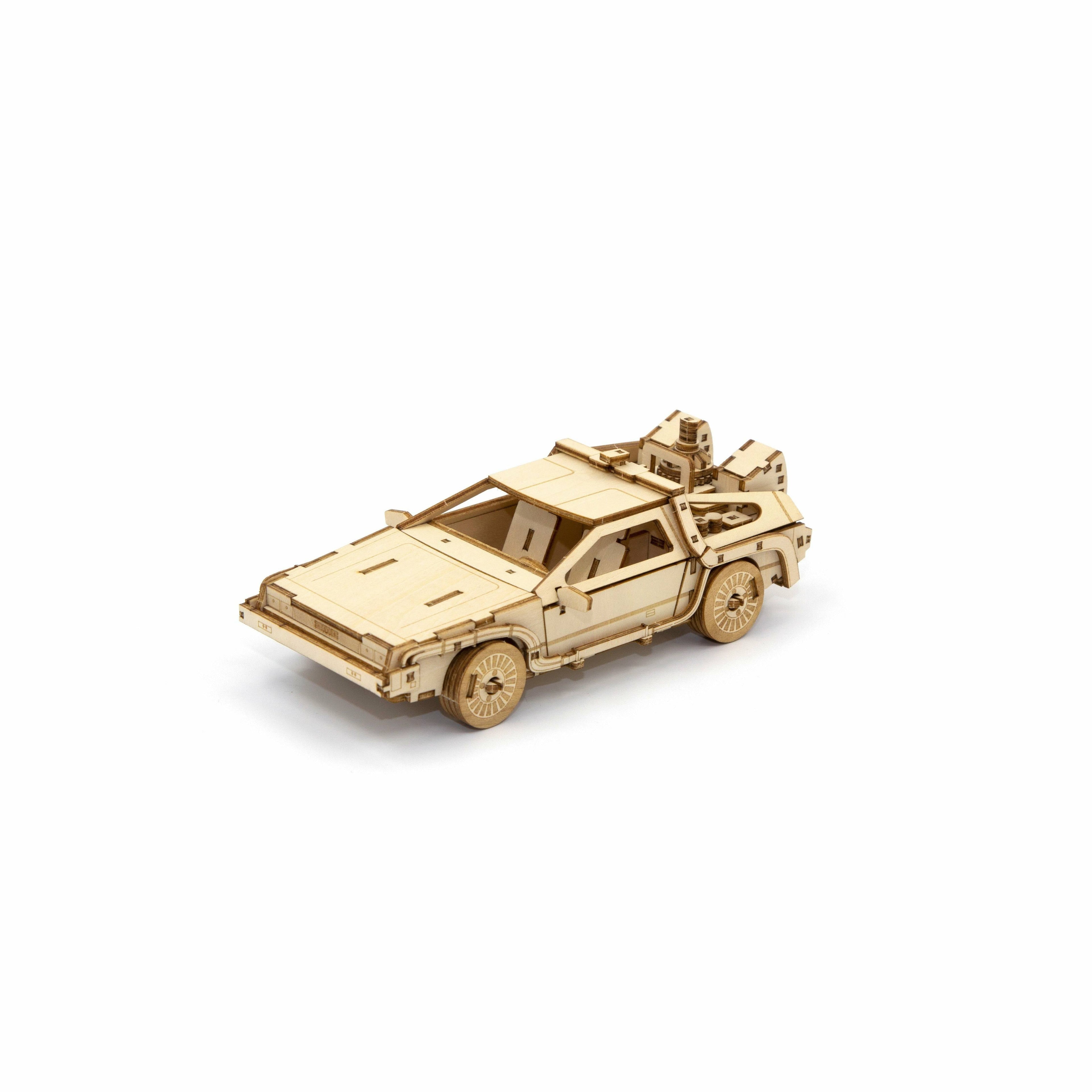 IncrediBuilds: Back to the Future: DeLorean Book and 3D Wood Model [2020]
