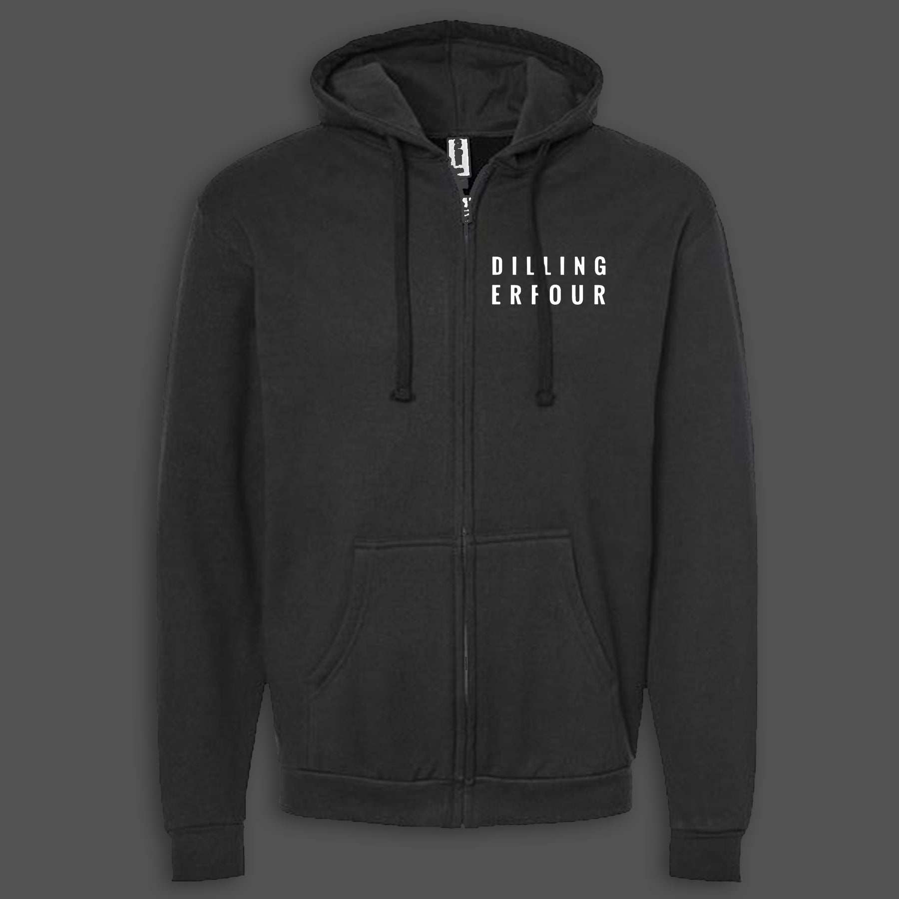Dillinger Four "Situations" Full Zip Hoodie