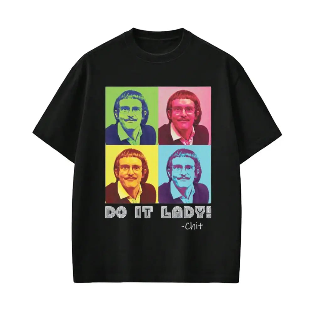 Do It Lady Graphic T-Shirt – Colorful Pop Art Tee for Creative & Bold Everyday Style