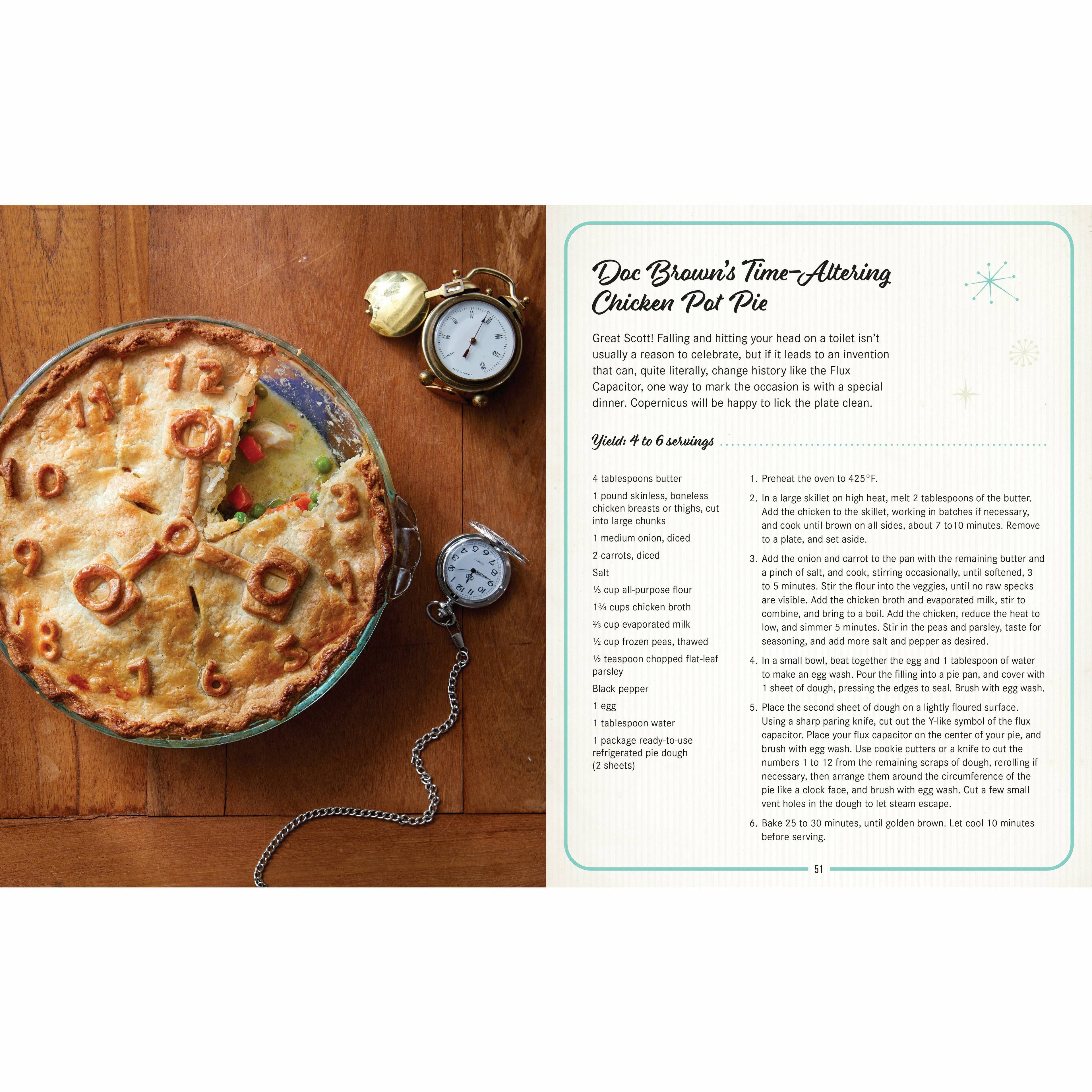 'Back to the Future: The Official Hill Valley Cookbook' — by Allison Robicelli [2020]