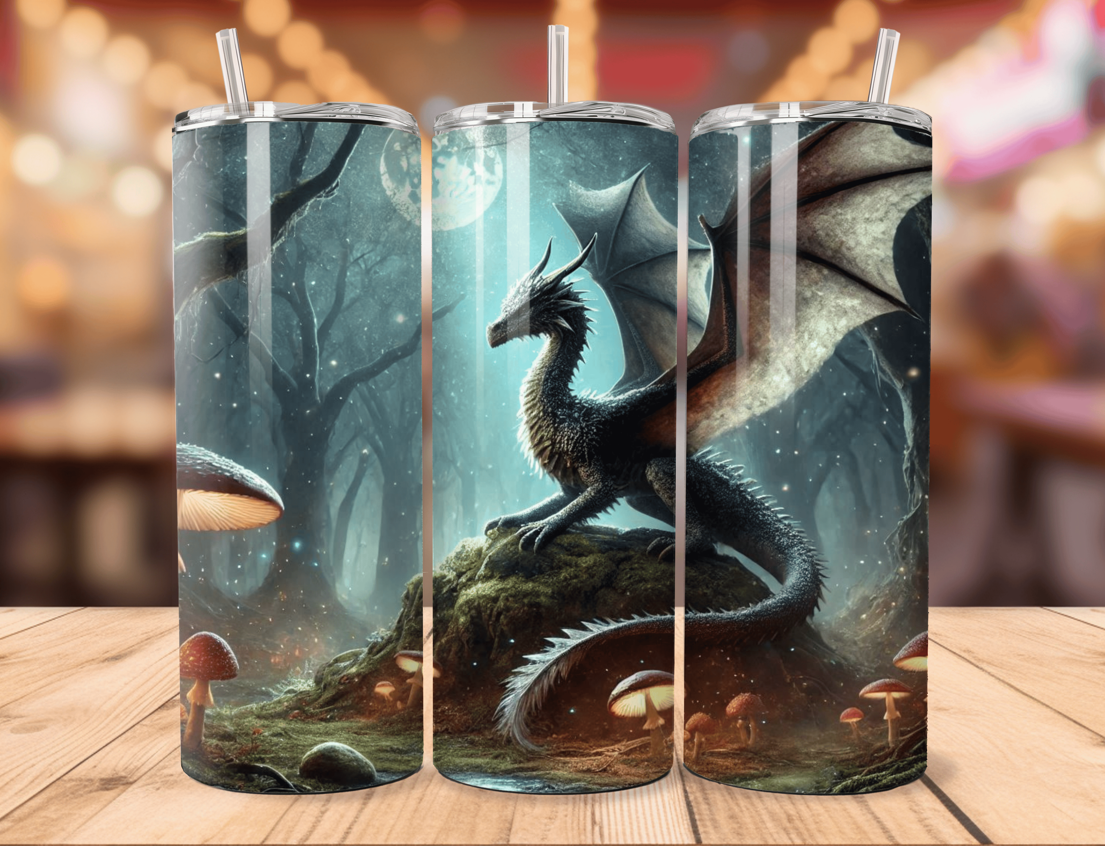 Mystical Dragons Tumbler