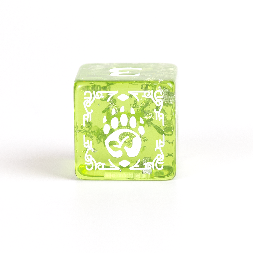 D&D Adventure Dice Set - Druid Edition | Green 15pc Collection