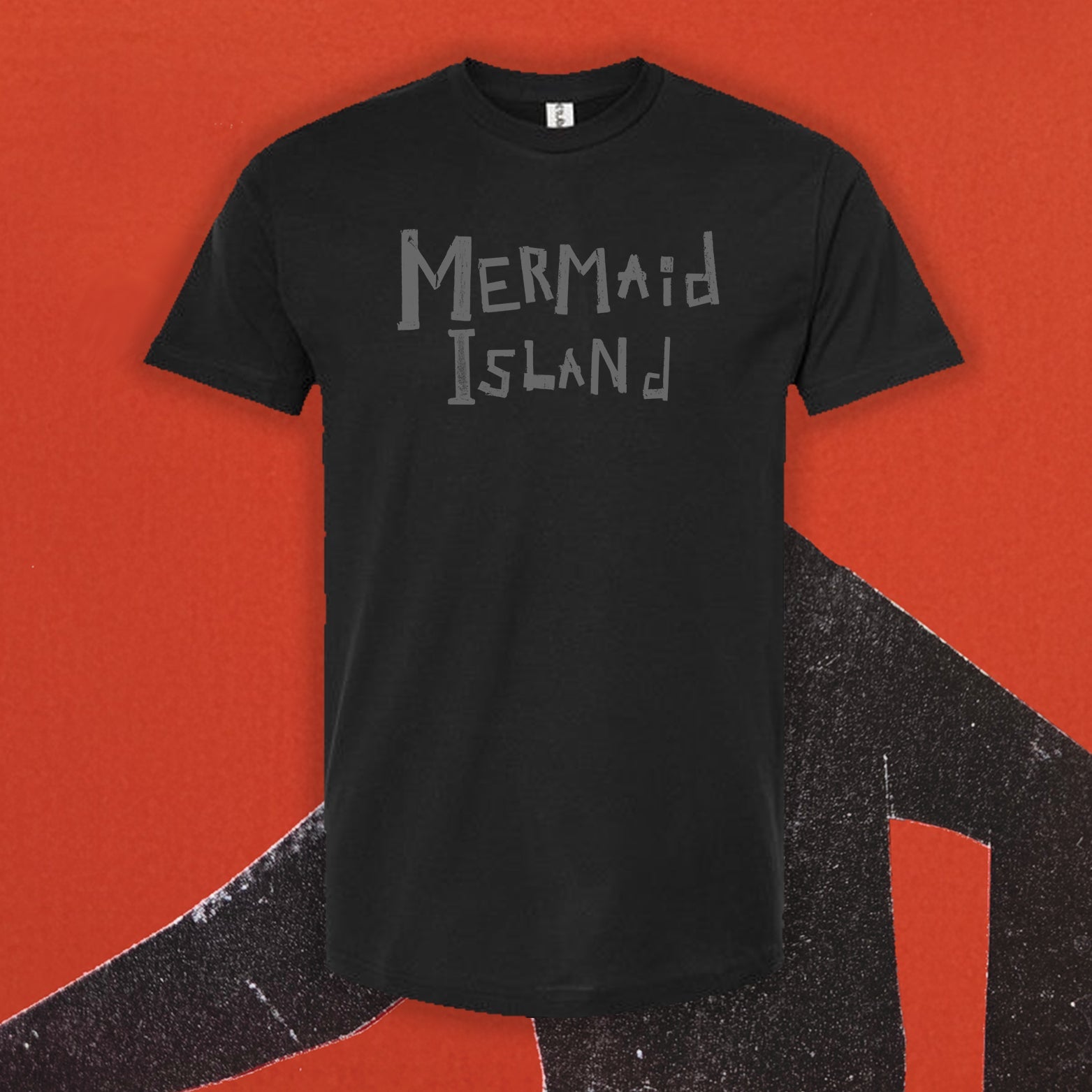 Mermaid Island "Duct Tape" Tee Shirt