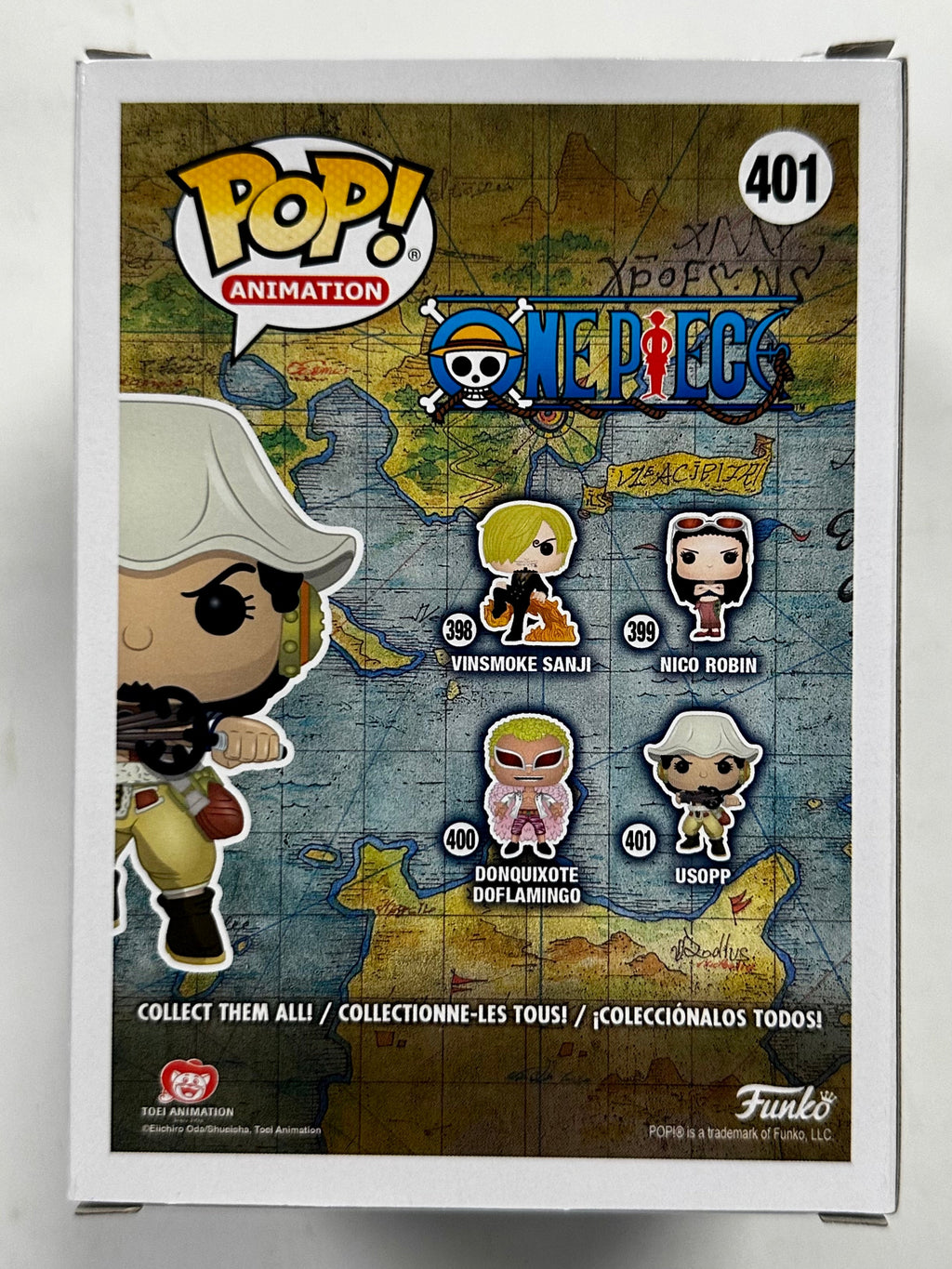 Funko Pop! Animation Usopp The Sniper #401 One Piece 2023 Straw Hat Pirates