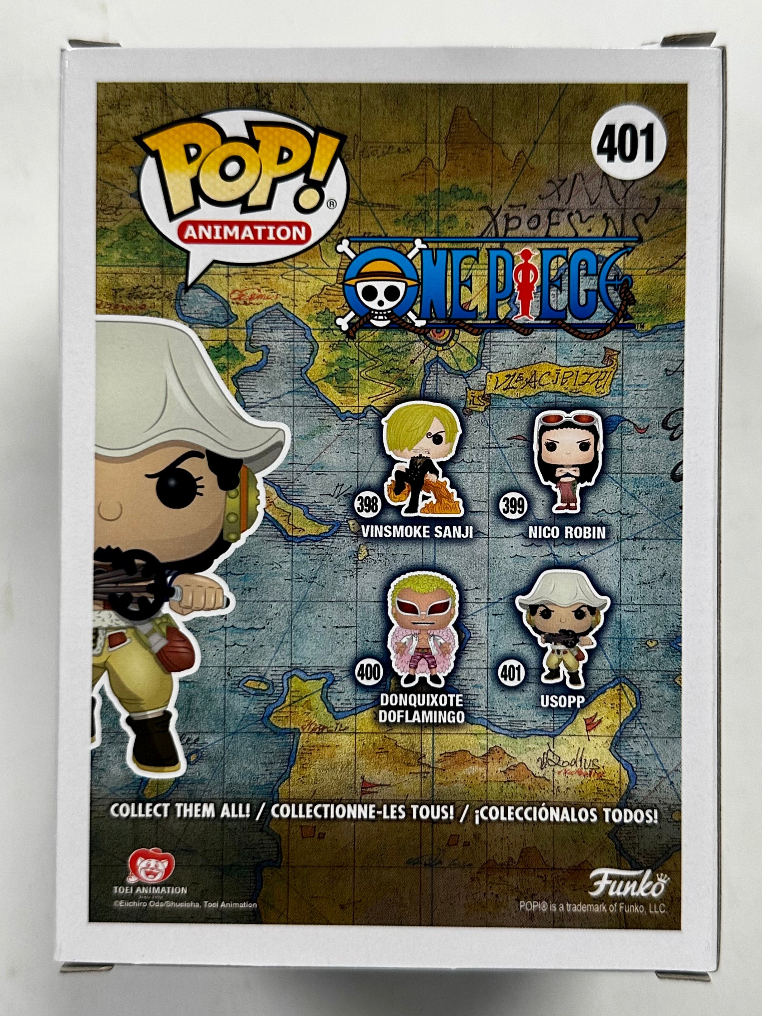 Funko Pop! Animation Usopp The Sniper #401 One Piece 2023 Straw Hat Pirates